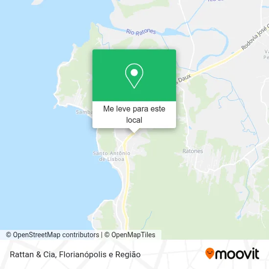Rattan & Cia mapa