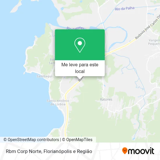 Rbm Corp Norte mapa