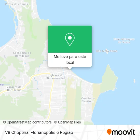 V8 Choperia mapa