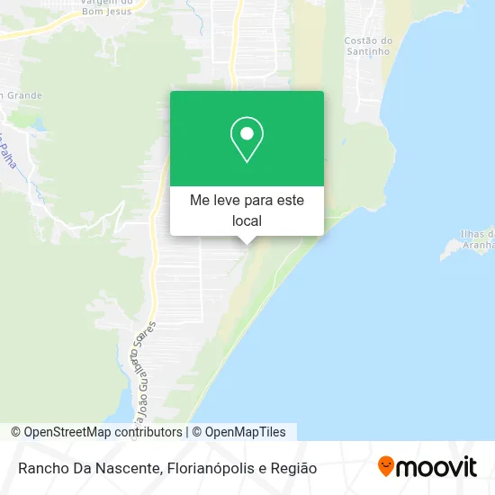 Rancho Da Nascente mapa