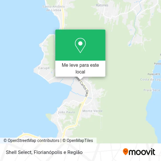 Shell Select mapa