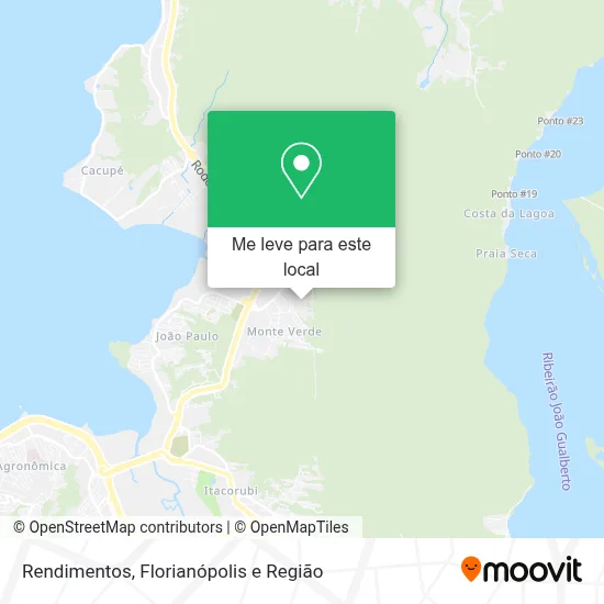 Rendimentos mapa