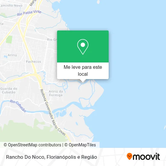 Rancho Do Noco mapa