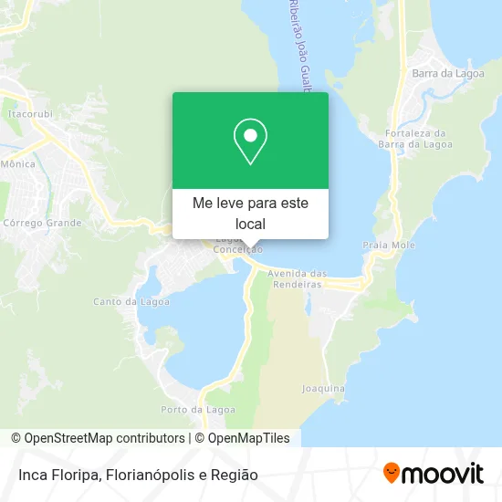 Inca Floripa mapa