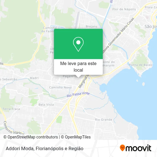 Addori Moda mapa