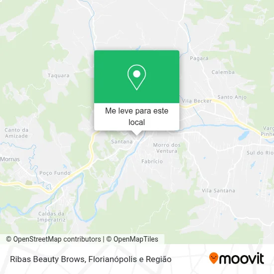 Ribas Beauty Brows mapa