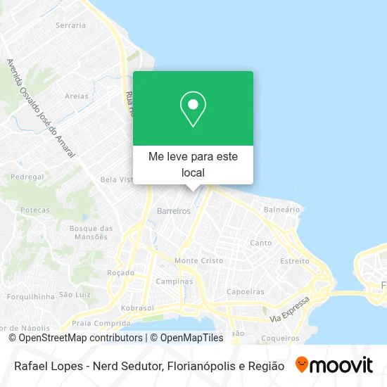 Rafael Lopes - Nerd Sedutor mapa