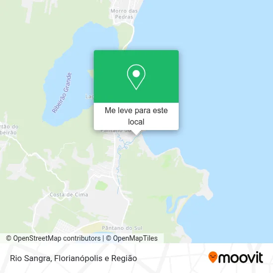Rio Sangra mapa