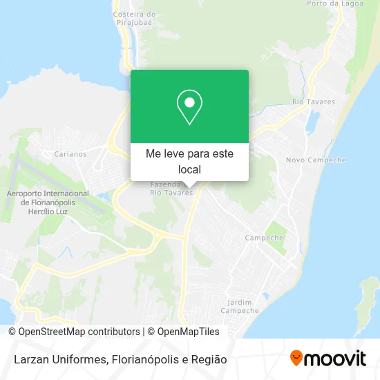 Larzan Uniformes mapa