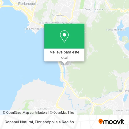 Rapanui Natural mapa