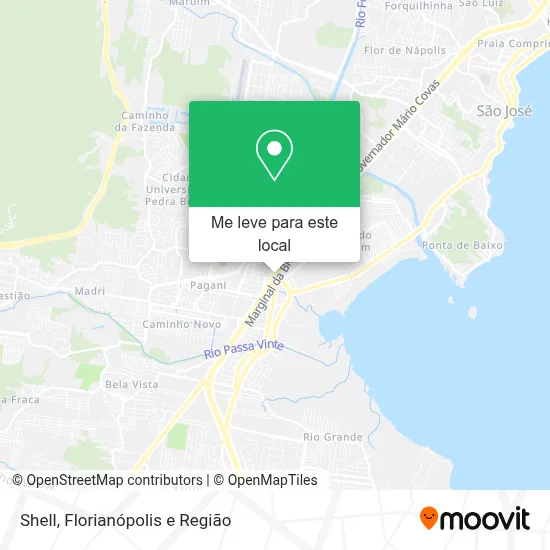 Shell mapa