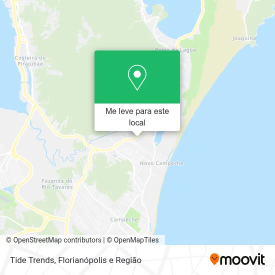 Tide Trends mapa