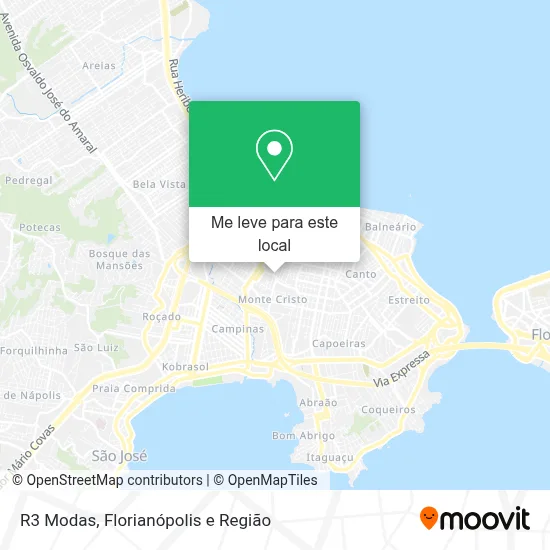 R3 Modas mapa