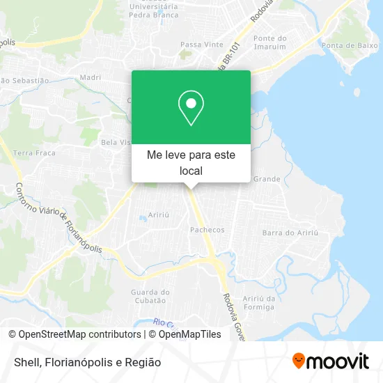 Shell mapa