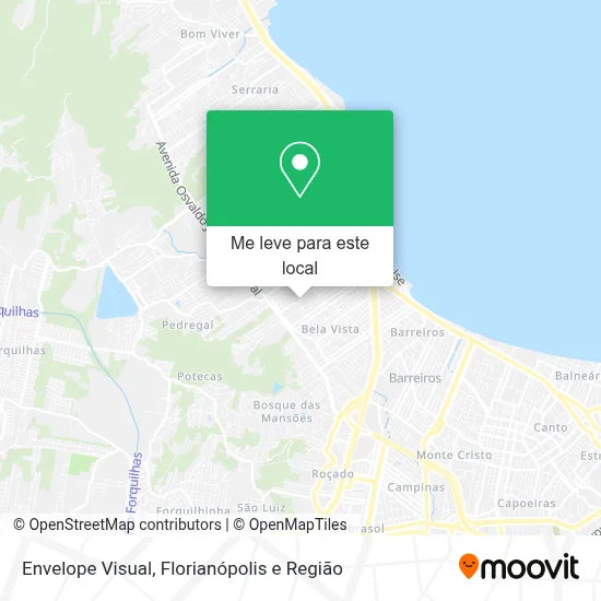Envelope Visual mapa