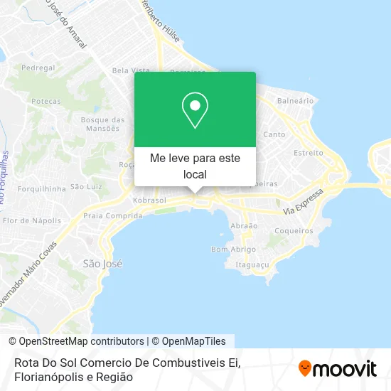 Rota Do Sol Comercio De Combustiveis Ei mapa