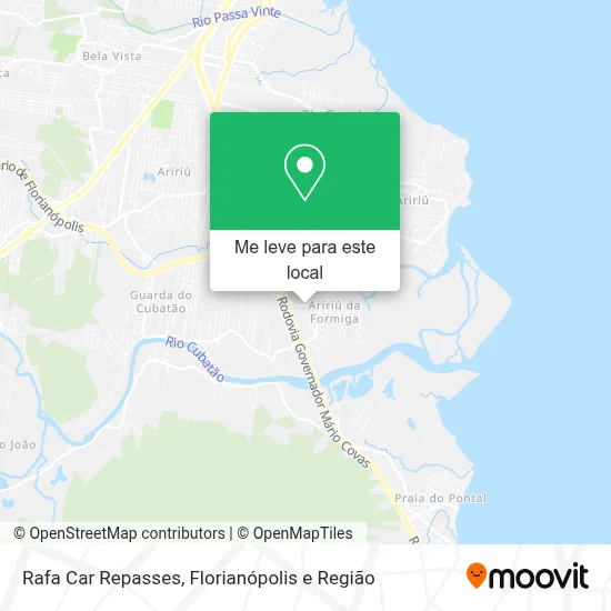 Rafa Car Repasses mapa
