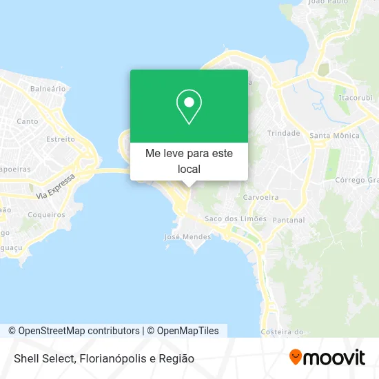 Shell Select mapa