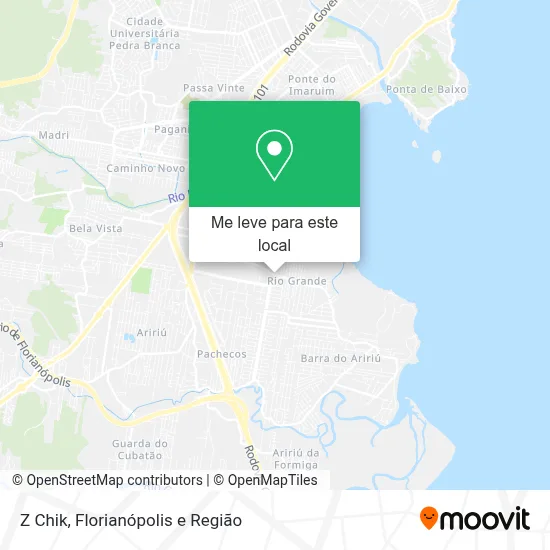 Z Chik mapa