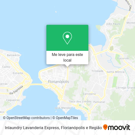 Inlaundry Lavanderia Express mapa