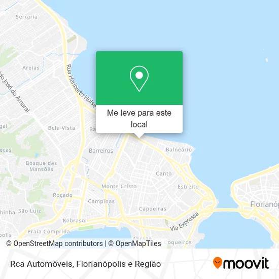 Rca Automóveis mapa