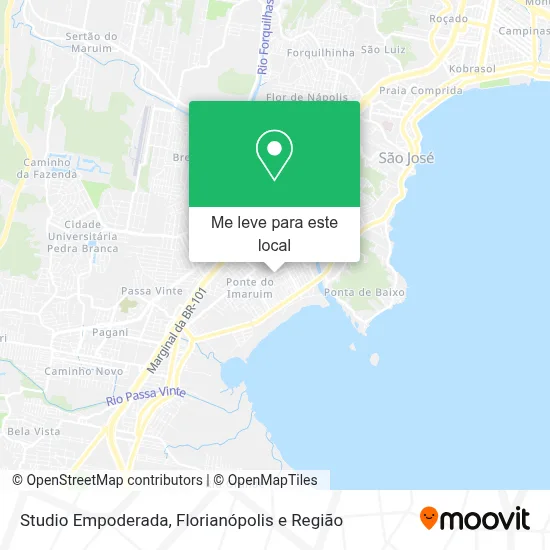 Studio Empoderada mapa