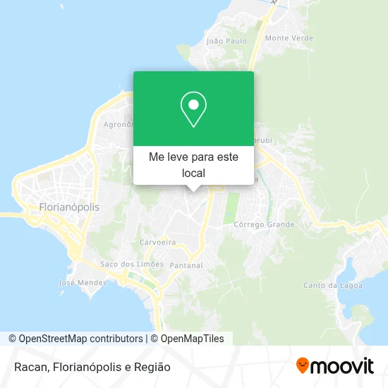 Racan mapa