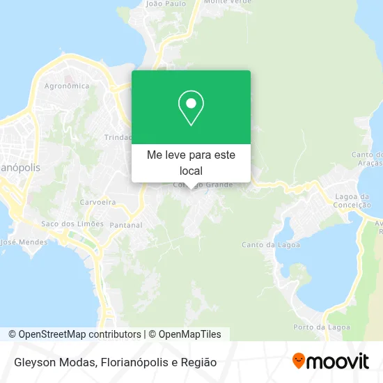 Gleyson Modas mapa