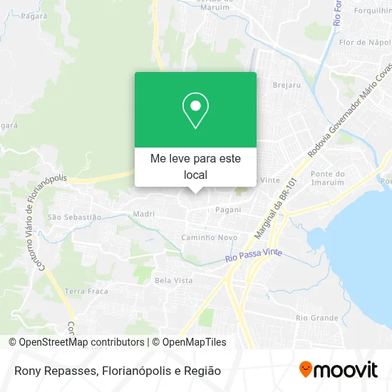 Rony Repasses mapa