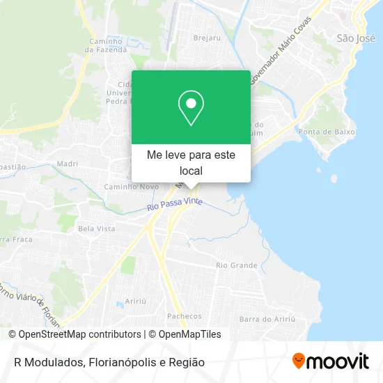 R Modulados mapa
