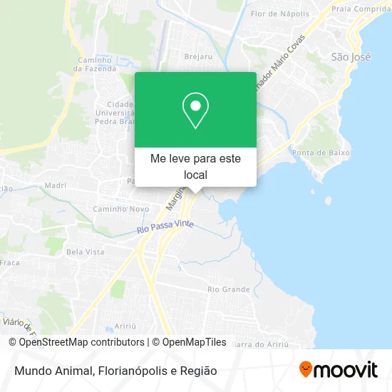 Mundo Animal mapa