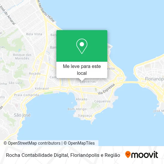 Rocha Contabilidade Digital mapa