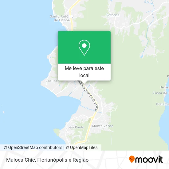 Maloca Chic mapa