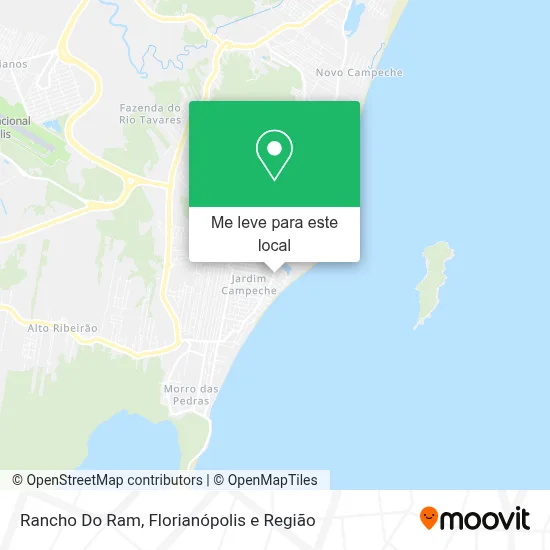 Rancho Do Ram mapa