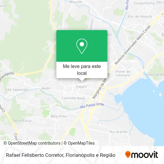 Rafael Felisberto Corretor mapa