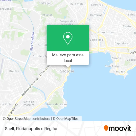 Shell mapa