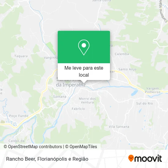 Rancho Beer mapa