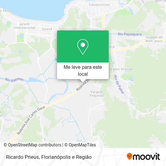 Ricardo Pneus mapa