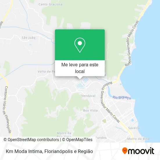 Km Moda Intima mapa