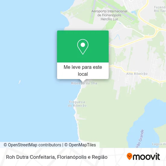 Roh Dutra Confeitaria mapa
