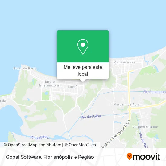 Gopal Software mapa
