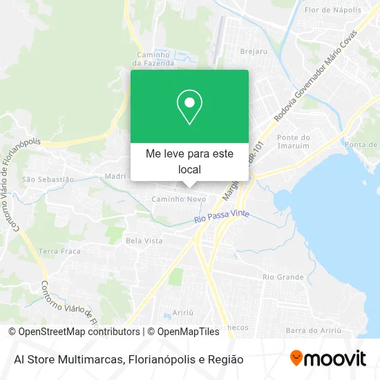 Al Store Multimarcas mapa