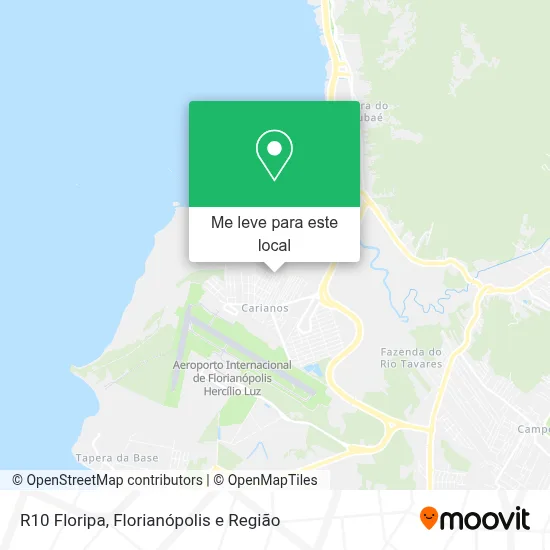 R10 Floripa mapa