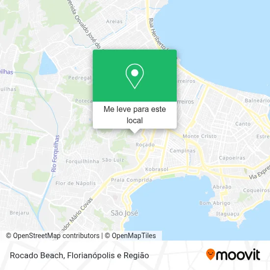 Rocado Beach mapa