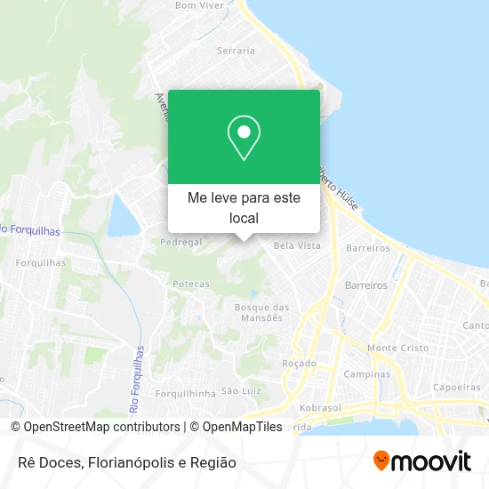 Rê Doces mapa