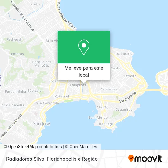 Radiadores Silva mapa