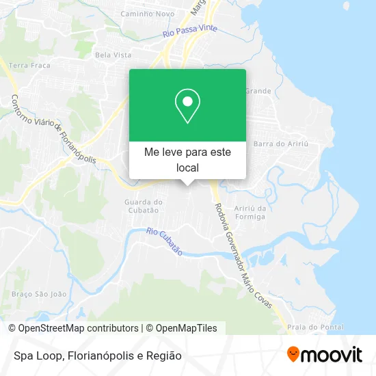 Spa Loop mapa