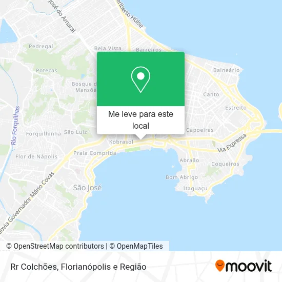 Rr Colchões mapa
