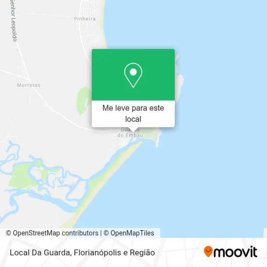 Local Da Guarda mapa
