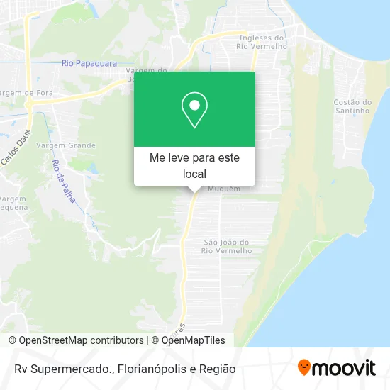 Rv Supermercado. mapa